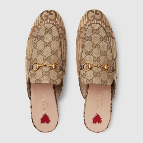 Gucci Slippers, Gucci Princetown, Designer Slippers, Cuffed Jeans, Women's Mules, Leather Mules, Gucci Mules, Dark Brown Leather, Beauty Items