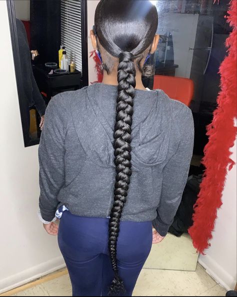 Braided Low Ponytail, Low Braided Ponytail, Sleek Braided Ponytail, Feed In Ponytail, Hair Stripes, Low Ponytail Hairstyles, Weave Ponytail Hairstyles, Braided Hairstyles For Black Women Cornrows, Feed In Braids Hairstyles