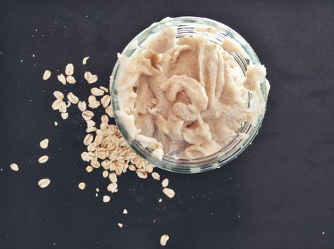 Honey Oat Lotion Oatmeal Lotion Diy, Oat Lotion, Colloidal Oatmeal Lotion Diy, Homemade Face Lotion, Whipped Coconut Oil, Diy Oatmeal, Beauty Diy Skincare, Honey Diy, Homemade Oatmeal