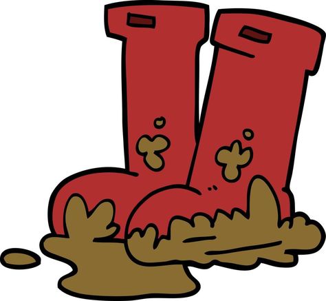 cartoon doodle muddy boots Boot Doodle, Cartoon Boots, Muddy Boots, Cartoon Doodle, The Cartoon, Cartoon Drawings, Vector Art, Vector Free, Poetry