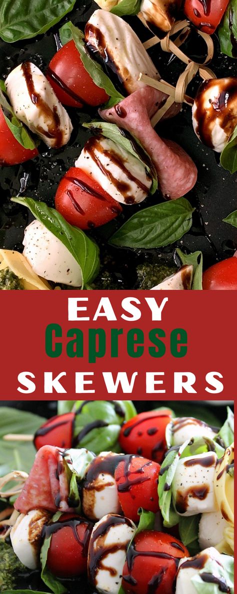 Caprese Board Ideas, Olive Skewers, Caprese Sticks, Mozzarella Skewers Appetizer Ideas, Caprese Kabobs Skewers, Antipasto Appetizers, Christmas Skewer Appetizers, Caprese Charcuterie Board, Caprese Skewers Appetizers