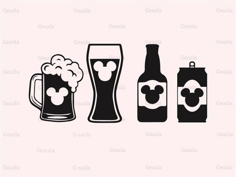 Beer Svg, Family Tshirt, Disney Clipart, Mouse Silhouette, Tshirt Svg, Vacation Svg, Disney Designs, Disney Svg, Vinyl Cut