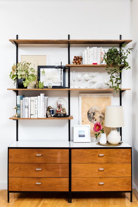 White Wood Furniture Bedroom, White Furniture Bedroom, Wood Furniture Bedroom, Above Dresser, White Wood Bedroom Furniture, Whitewashed Walls, White Wood Furniture, Modern Baby Room, Bedroom Shelves