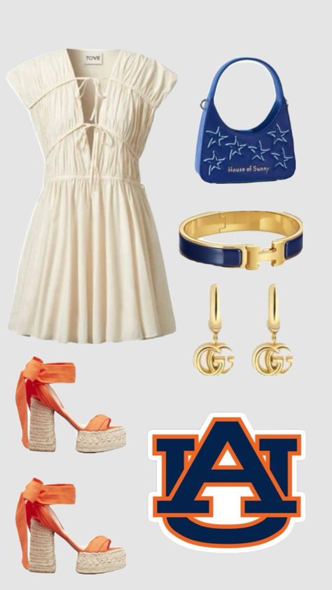 Game Day Outfit Auburn, Auburn Gameday Outfit, Auburn Gameday, Clemson Outfits, Rush Week Outfits, Gameday Fits, Preppy Country, College Gameday Outfits, Gameday Outfits