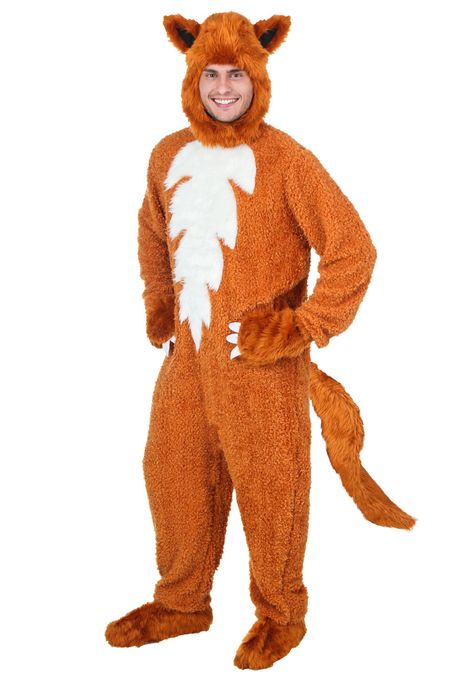 Adult Fox Costume XLarge * Discover more by seeing the photo link. (This is an affiliate link). #halloweencostumesforwomen Fox Fancy Dress, Fox Clothes, Fox Anime, Forrest Gump Costume, Karate Kid Costume, Kiss Costume, Halloween Parejas, Troll Costume, Addams Family Costumes