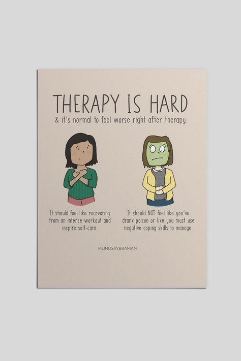 Don’t judge how your therapy is going by how you feel after a session. Good therapy is hard. In the world of education, it’s called “optimal frustration”- brains learn best when we are stressed and confused, but just to the right degree. Therapy is similar: a therapist’s job is to stir not just thoughts and emotions, but our unconscious self, allowing us to begin to offer a listening ear to the parts of ourselves we’ve learned to silence. Importance Of Therapy, Final Therapy Session Ideas, Go To Therapy, Going To Therapy Quotes, Therapy Pictures, In Session Sign Therapy, Therapy Session Aesthetic, Preparing For Therapy Session, People In Therapy Are Often In Therapy