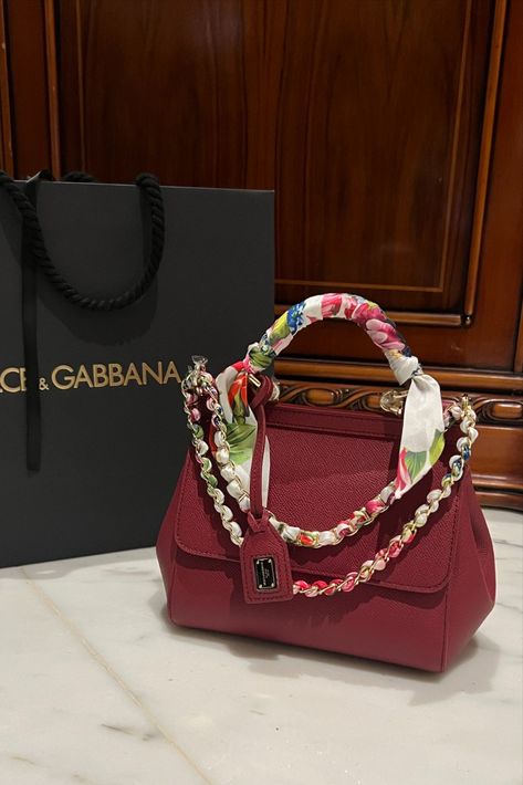 #okify #bagsall #bag Red Bag, Sicily, Dolce And Gabbana, Red