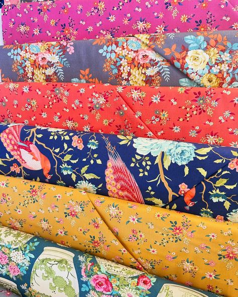 Joan’s Curated collection for October is HERE! Florals for fall feasting @tilda_usa Chic Blooms Collection! Shop online or visit us in store!! ❤️💐 REWATCH last nights live to learn how Joan made that quilted bench pillow! 🎥 - #quiltshop #tilda #fabric #shopping #quilting #sewing #embroidery #quilter #quilt #sewingproject #makethis #sewingaddict #kansas #kansascity #olathe #sewsewsew October Is Here, Tilda Fabric, Fabric Shopping, Bench Pillow, Bench Pillows, Sewing Embroidery, Special Thanks, Quilt Shop, Vintage Fabric