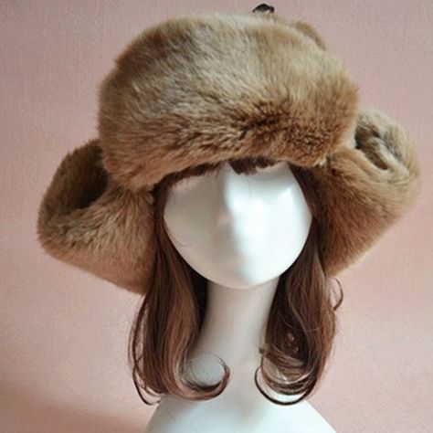 Luulla - Shopping Cart Faux Fur Hat, Family Friend, Fur Hat, Cute Hats, Dream Clothes, Special Design, Hat Cap, Look Cool, Aesthetic Clothes