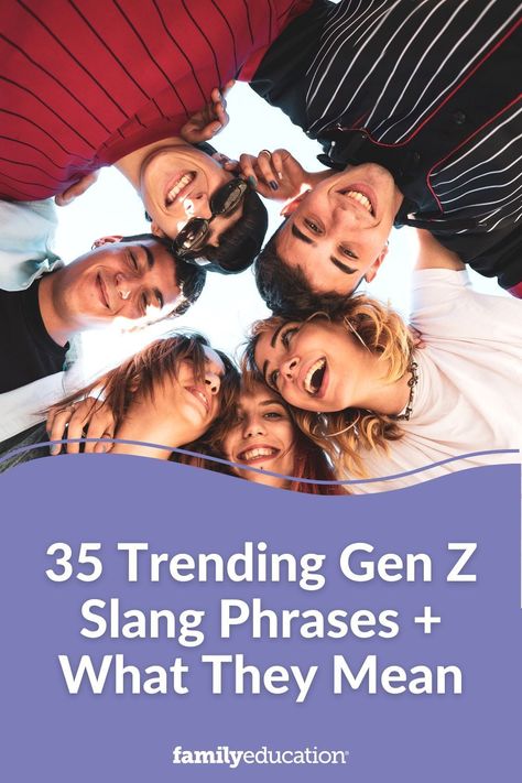 Here are 35 of the latest Gen Z slang words and phrases that are trending this year, and what they mean, where they came from, and examples of how they are used. Gen Z Phrases, Gen Z Words, Gen Z Slang Words, Gen Alpha Slang, Gen Z Trends, Gen Z Culture, Gen Z Slang, Strike Quotes, Gen Z Style