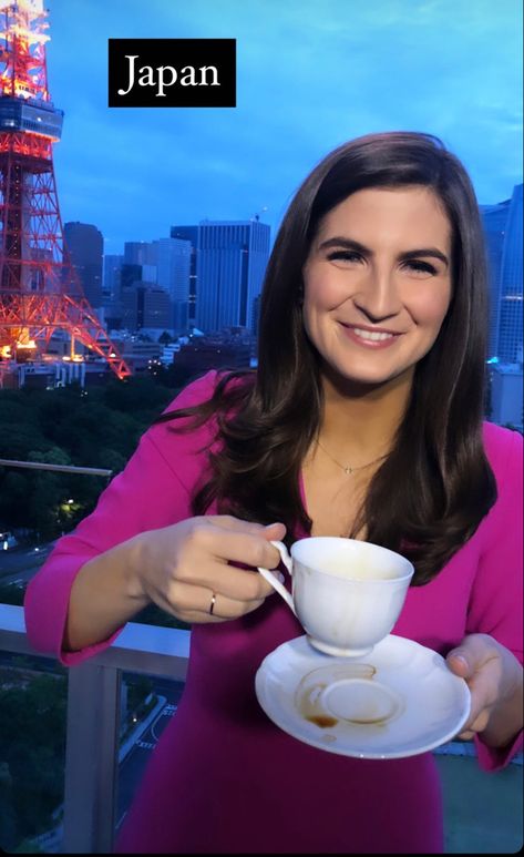 Kaitlan Collins, Chocolate Fondue, White House, Japan