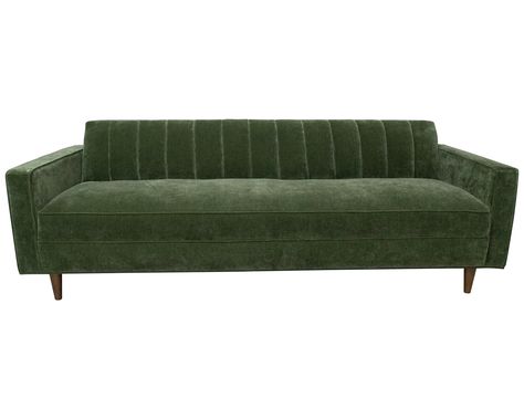 Jonathan Louis Jace Amici Moss Estate Sofa Jonathan Louis, Solid Walnut, Retro Chic, Iowa, Love Seat, Walnut, Your Style, Sofa, Living Room