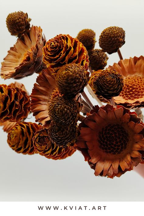 Long Lasting Flowers Arrangements, Dried Protea, Flowers Wedding Table, Blue Flowers Bouquet, Dried Flowers Diy, Office Flowers, Fall Centerpieces, Autumn Weddings, Natural Dried Flowers