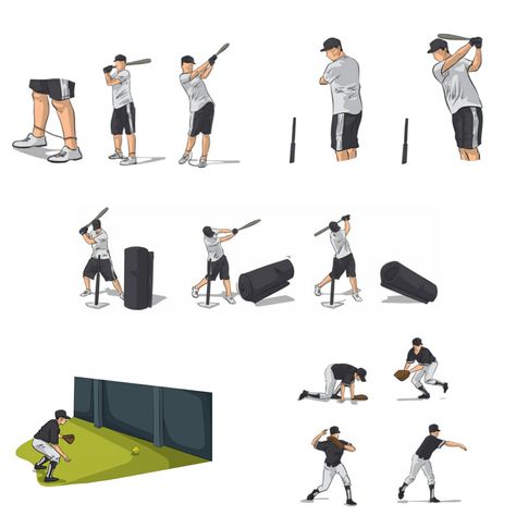 At-Home Baseball Drills - Top 5 Drills for Solo or Partner Training Baseball Drills For Kids At Home, Baseball Drills At Home, Baseball Training Drills, Youth Baseball Drills, Softball Drills, Baseball Tips, Baseball Drills, Baseball Training, Balls Shirt