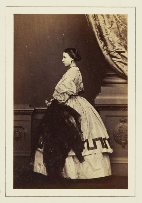 Princess Helena, March 1861 [in Portraits of Royal Children Vol.5 1860-1861] | Royal Collection Trust Louise Duchess Of Argyll, Duchess Of Argyll, Queen Victoria's Daughters, Princess Helena, Victoria's Children, Queen Victoria Children, Prins Albert, Queen Victoria Family, 19th Century Women