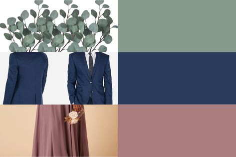 Mauve Navy Blue Rose Gold Wedding, Dusty Rose Sage Green Navy Wedding, Mauve Blue And Green Wedding, Mauve Navy Sage Wedding, Blue Green Mauve Color Scheme, Navy Blush Sage Wedding, Wedding Colour Schemes Summer 2023, Dusty Blue Sage Green Mauve Wedding, Navy Blue Dusty Rose Sage Green Wedding