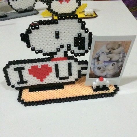 Perler Bead Picture Frames, Perler Decor, Hama Beads 3d, Pokemon Perler Beads, Pearl Beads Pattern, 3d Perler Bead, Hamma Beads, Art Perle, Hama Beads Design