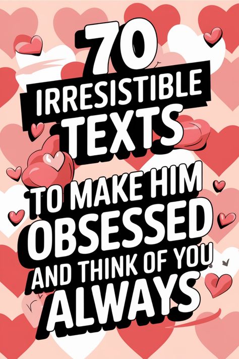 Discover 70 irresistible texts to send your boyfriend and make him obsessed with you. These thoughtful messages will capture his heart and keep him thinking of you always. Strengthen your bond through sweet words that express your love and affection. Surprise him with romantic gestures that will make his day brighter. Whether it's a simple good morning text or a heartfelt message before bed, these texts are sure to leave a lasting impression on him. Sweet Texts To Send Your Boyfriend, Sweet Message To Boyfriend, Im So Proud Of You Message For Boyfriend, Obsessed Boyfriend Texts, Risky Things To Say To Your Boyfriend, Thinking Of You Messages, Texts To Send To Your Crush Flirty, Thinking Of You Text For Him, Things To Say To Your Boyfriend Flirty