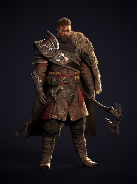 Scifi Viking, Viking Swordsman, Viking Character Design, For Honor Armor, Viking Oc, Viking Concept, Study Character, Viking Vampire, Pathfinder Rpg Characters