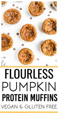 Gluten Free Crumble, Pumpkin Protein Muffins, Gluten Free Pumpkin Recipes, Gluten Free Pumpkin Muffins, Pumpkin Protein, Muffins Vegan, Healthy Breakfast Muffins, Protein Muffins, Vegan And Gluten Free