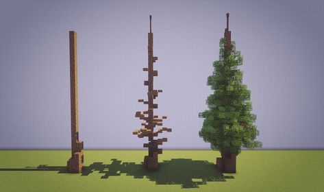 Welcome to my page! To start things off I have a little helpful diagram on how I do pine trees! #minecraft #minecraftbuilds #minecraftpc… Minecraft Tree, Construction Minecraft, Minecraft Building Guide, Minecraft Decoration, Capas Minecraft, Rumah Minecraft Sederhana, Minecraft Structures, Cool Minecraft Creations, Minecraft Medieval