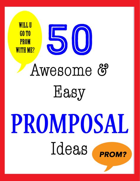 50 Awesome and Easy Promposal Ideas Unique Promposal Ideas, Reply Ideas, Proposal Simple, Promposal Ideas, Prom Planning, Asking To Prom, Dance Proposal, Unique Proposals, Relationship Talk