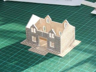 Enhanced Card Kits for Model Railway, Railroad or Diorama : 13 Steps (with Pictures) - Instructables Toy Trains Storage, Modelling Tips, Ho Scale Buildings, Model Train Accessories, Hobby Trains, Diy Christmas Village, Model Railways, Model Train Scenery, Model Building Kits