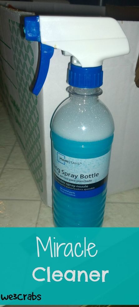 Blue Dawn Miracle Cleaner                                                                                                                                                     More Blue Dawn And Vinegar Cleaner, Dawn Vinegar Cleaner, Vinegar Cleaner Recipe, Dawn Cleaner, Dawn Vinegar, Diy Dryer Sheets, Homemade Dryer Sheets, Miracle Cleaner, Vinegar Cleaner