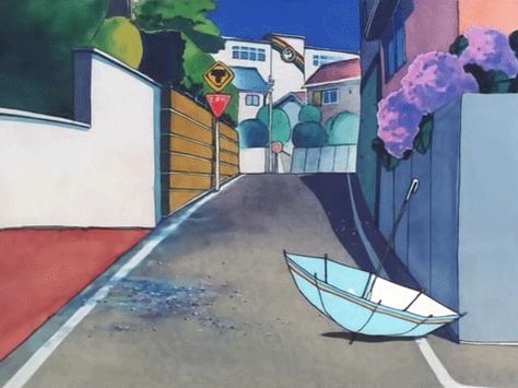 80sanime Retro Anime Gif, 90s Anime Scenery, 90s Anime City Night, 80s Anime Screenshots, 80s Anime Aesthetic Gif, Japanese Gif, Summer Gif, Running Gif, Old Anime