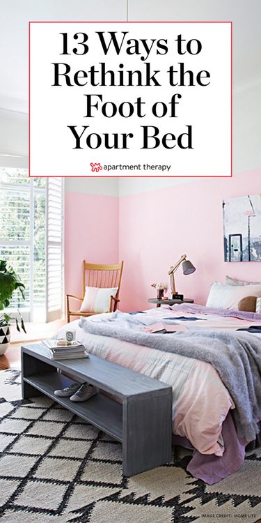 Bed Without Footboard, End Of Bed Seating, Bed Placement, Modern Apartment Design, Storage Bench Bedroom, Design Your Bedroom, Bed Apartment, Storage Kids Room, End Of Bed Bench