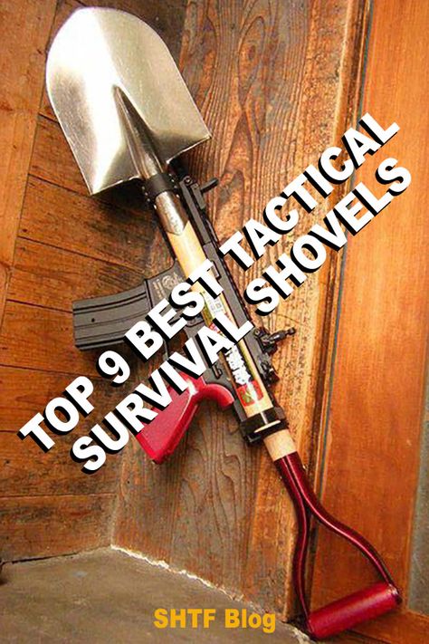 When you hear the term “survival shovel,” what comes to mind? What specific attributes do you look for in a shovel meant for survival? Believe it or not, people have a put a lot of thought into this, creating a variety of different “tactical shoves” that preppers can use for all-purpose survival applications including leaving one in a bug out vehicle or using it for bushcraft. #survivalshovel #tacticalshovel #ar15 #prepper #survivaltools Survival Shovel, Tactical Shovel, Bug Out Vehicle, Tactical Survival, A Bug, Survival Tools, Survival Gear, Garden Trowel, Shovel