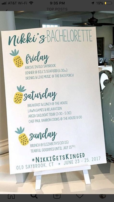 Bachelorette party weekend schedule Key West Bachelorette Party, Cute Schedule, Bachelorette Schedule, Fall Bachelorette, Hens Weekend, Weekend Schedule, Palm Springs Bachelorette, Themed Bachelorette, Bachelorette Party Weekend