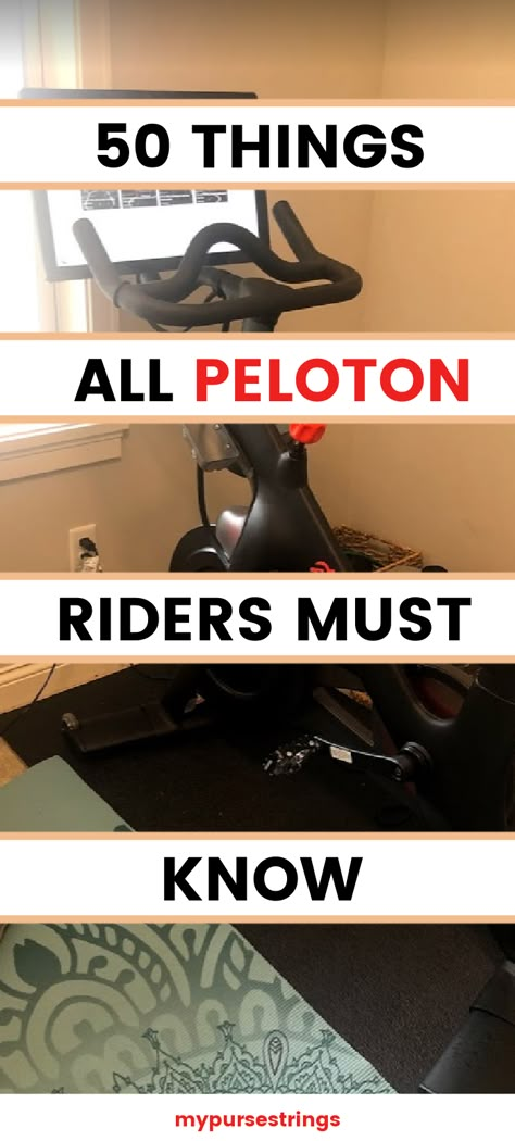 Peloton Workouts For Beginners, Peloton Workout Routine, Peloton Workout Schedule Beginner, Peloton Gym Ideas, Peloton Name Ideas, Peloton Beginner Tips, Peloton Small Space Ideas, Before And After Peloton Bike, Peleton In Bedroom