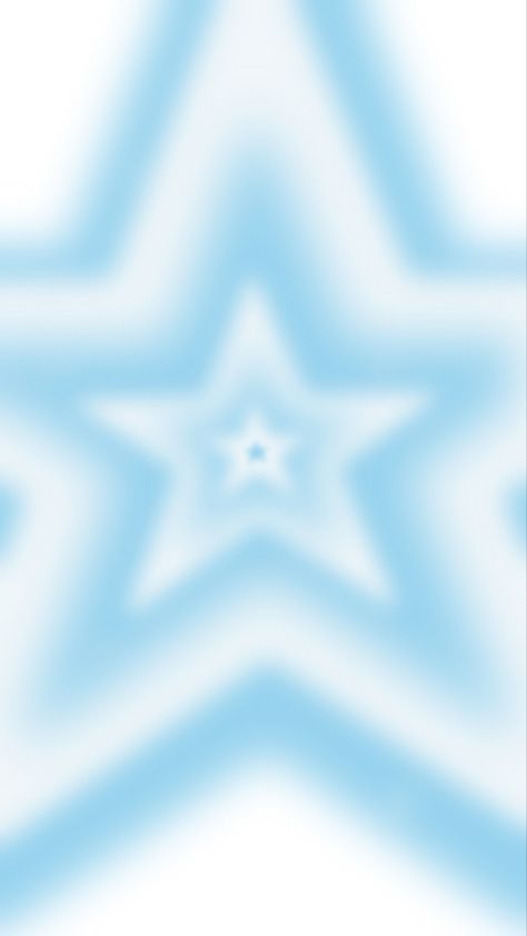 Blurred star gradient pattern start with a white background going blue star white star blue star white star blue star white star and the center star ending on blue Star Gradient, Y2k Background, Gradient Background, Blue And White, Stars, Blue, Kawaii