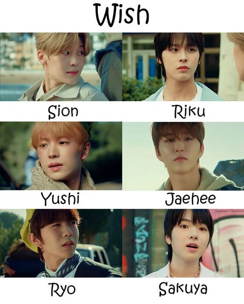 NCT Wish Wish Who’s Who Nct Members Names, Baek Ji Young, Baek A Yeon, Akdong Musician, Kpop Profiles, Hello Venus, Sm Rookies, Best Profile, Lucas Nct