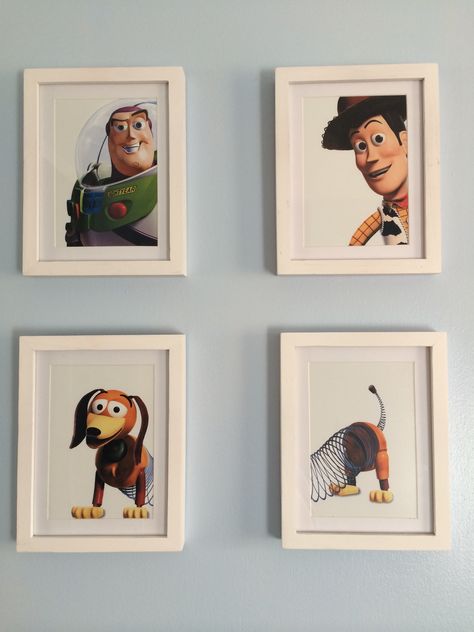 Toy Story Prints on Sky Blue Toy Story Bedroom, Toy Story Nursery, Toy Story Room, Deco Disney, Toy Story Baby, Big Boy Bedrooms, Baby Boy Bedroom, Disney Rooms, Toddler Boys Room