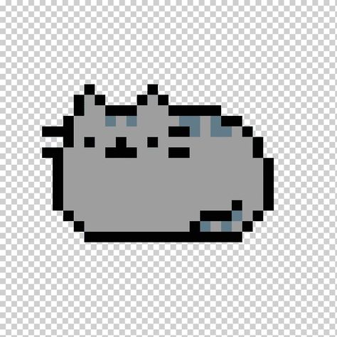 this is the cat pusheen Cat Pixel Art Grid, Pixel Art Cat, Grille Pixel Art, Cat Pixel Art, Pusheen Cat, Pixel Art Grid, Cat Sleeping, Art Cat, Pusheen