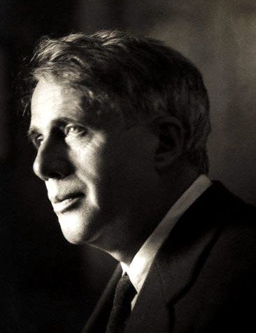 Robert Frost (1874-1963), born in San Francisco, CA. His father William Frost, a journalist, died when Frost was eleven years old. His Scottish mother, the former Isabelle Moody, resumed her career as a schoolteacher to support her family. The family lived in Lawrence, MA, with Frost's paternal grandfather, William Prescott Frost, who gave his grandson a good schooling. In 1892 Frost graduated from a high school and attended Darthmouth College for a few months.CLICK TO READ MORE Robert Frost Poems, The Road Not Taken, Teaching Poetry, Before I Sleep, Famous Poets, Robert Frost, American Poets, Writers And Poets, Favorite Authors