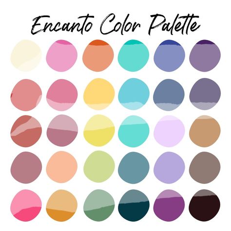 Encanto Color Palette, Etsy App, Selling On Etsy, Sell On Etsy, Transparent Background, Color Palette, Digital Drawing, Drawing Illustrations, Canvas Art