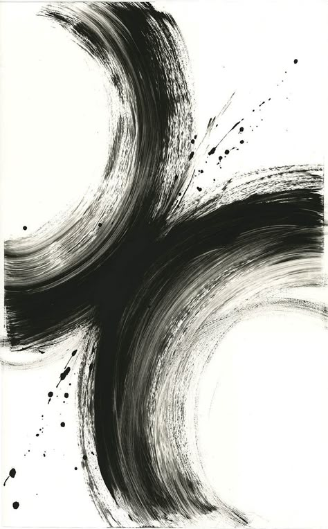 Black And White Minimal Painting, Black And White Artwork Abstract, Abstract Art Circles, Eye Abstract, Black White Painting, White Abstract Wall Art, Brochure Design Layouts, Funny Art Prints, White Abstract Art