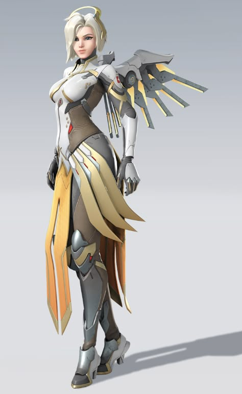 Mercy Overwatch 2 Overwatch Icons, Angela Ziegler, Videogame Characters, Overwatch Mercy, 3d Karakter, Overwatch Funny, Overwatch Wallpapers, Overwatch Cosplay, Mercy Overwatch