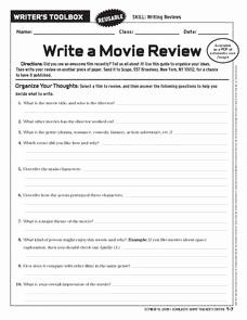 The Core Movie Worksheet Answers Awesome Write A Movie Review 6th 10th Grade Worksheet Uc College, Movie Writing, Teaching Paragraphs, Teaching Paragraph Writing, Help Movie, Proposal Paper, Film Analysis, Review Template, Review Essay