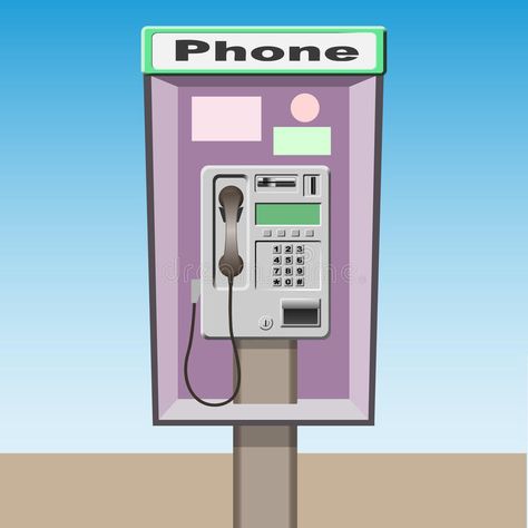 Pay Phone. A Vector Pay Phone Booth #Sponsored , #paid, #PAID, #Pay, #Vector, #Booth, #Phone Pay Phone Booth, Booth Illustration, Public Phone, Vintage Wrapping Paper, Phone Booth, Phone Hacks, Phone Stickers, Clipart Cartoon, Clipart Black And White