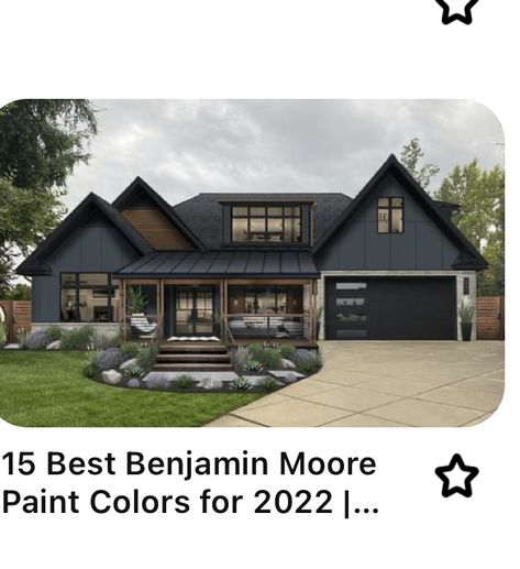 Blue House Exterior With Wood, Dark Blue House Exterior With Wood, Lake House Exterior, Dark Blue House, Dark Blue House Exterior, Blue House Exterior, Dark Blue Houses, Lake Houses Exterior, Paint Colors Benjamin Moore