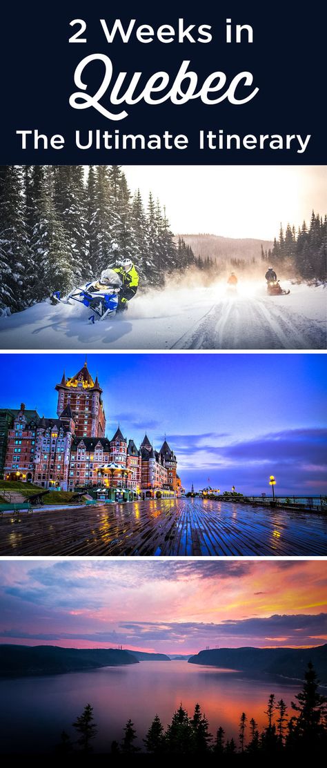 2 weeks in Quebec: 14-15 Day Itinerary (First Time Visit) Quebec Itinerary, Canada Photography, Old Quebec, Canada Travel Guide, Mount Royal, Old Port, Perfect Itinerary, Bucket List Destinations, Quebec City