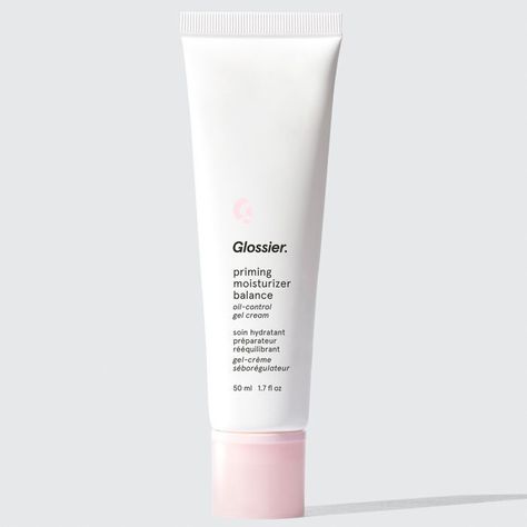 Glossier Priming Moisturizer Balance Glossier Priming Moisturizer Balance, Glossier Moisturizer, Glossier Priming Moisturizer, Best Glossier Products, Glossier Products, Best Foundation For Oily Skin, Luminous Makeup, Girl Essentials, Foundation For Oily Skin