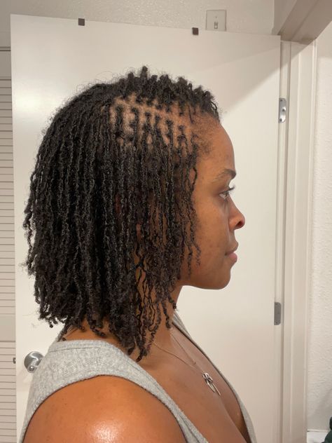 Artificial Sister Locks, Sister Locks Hairstyles, Dreads Locks, Long Dreadlocks, Dreadlocks Styles, Locs Journey, Sister Locks, Short Locs, Micro Locs