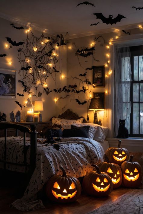 Fall Furniture , Autumn Cozy Fall ,Decor Easy Fall ,
Decor Neutral Fall ,Decor Fall ,Decor Inspiration ,Fall Decor Ideas Halloween Bedroom Decor Aesthetic, Halloween Decor For Room, Haunted Bedroom, Spooky Bedroom Decor, Creepy Room, Halloween Themed Bedroom, Spooky Room, Spooky Bedroom, Christmas Sleepover