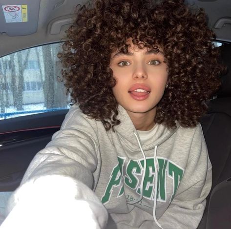 Short Wolf Haircut, 3b Curly Hair, Layered Curly Haircuts, Curly Hair Model, Quick Curly Hairstyles, Curly Cuts, Healthy Hair Routine, Dyed Curly Hair, Wolf Haircut