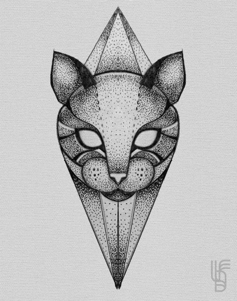 #cat #sketch #tattoodesign #abstract #illustration #black #dotwork #lucianodelfabro  https://www.facebook.com/ldelfabro Dotwork Tattoo Design, Dot Tattoos, Cat Tattoos, Cat Sketch, Dot Work Tattoo, Abstract Illustration, Cat Tattoo, Tattoo Sketches, Cat Design